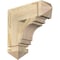 Ekena Millwork Merced Arts & Crafts Rough Sawn Bracket, Douglas Fir, 4"W x 14"D x 14"H BKT04X14X14MRC03RDF - alternate 1